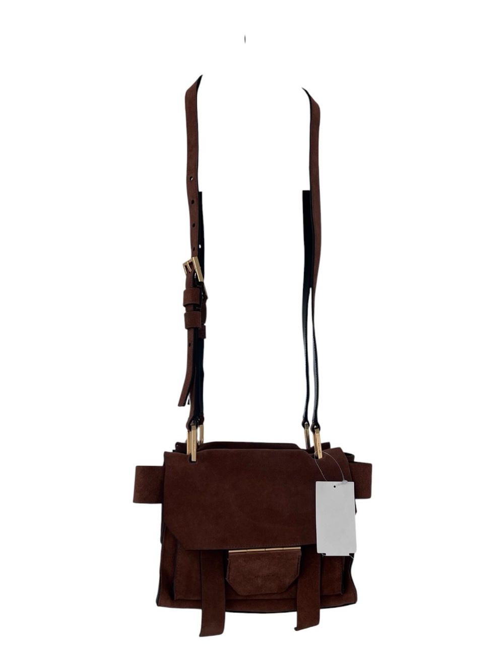 Mini Ursa Suede Crossbody Bag | Allsaints